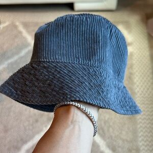 🌈 LIILU  🌈 Corduroy Bucket Hat DUCK BLUE One Size